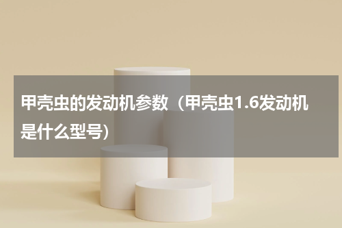 甲壳虫的发动机参数（甲壳虫1.6发动机是什么型号）