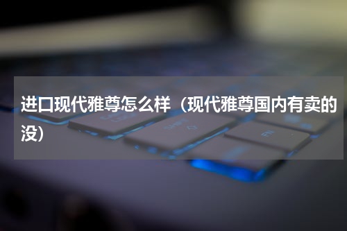 进口现代雅尊怎么样（现代雅尊国内有卖的没）